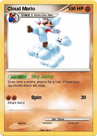 Pokemon Cloud Mario