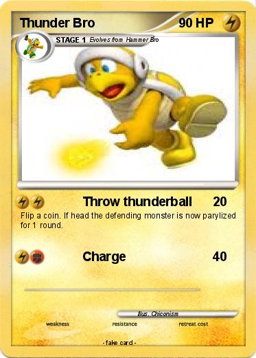 Pokemon Thunder Bro
