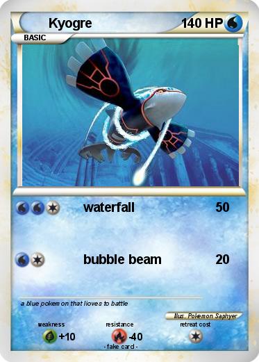 Pokemon Kyogre