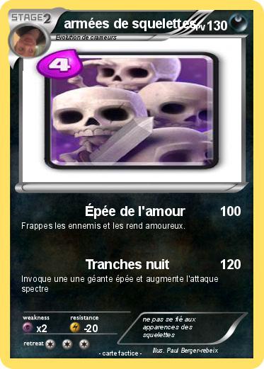 Pokemon armées de squelettes