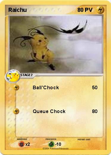 Pokemon Raichu