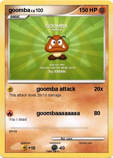 Pokemon goomba