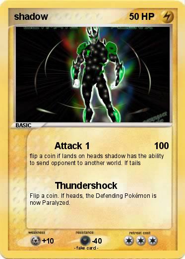 Pokemon shadow