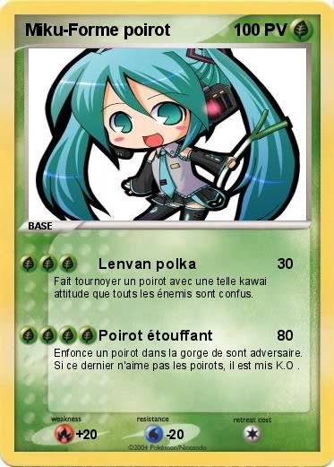 Pokemon Miku-Forme poirot