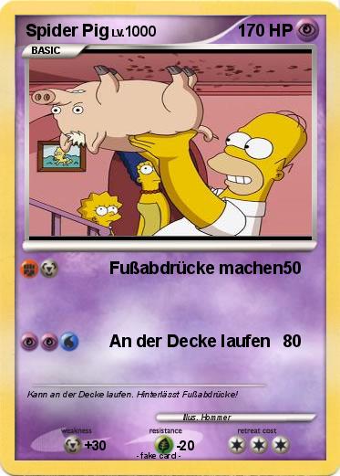 Pokemon Spider Pig