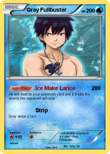 Pokemon Gray Fullbuster