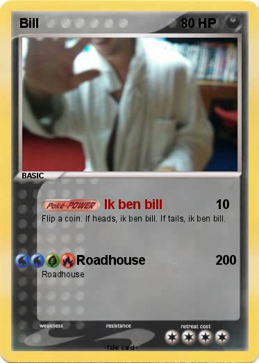 Pokemon Bill