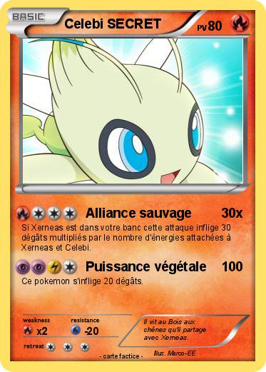 Pokemon Celebi SECRET