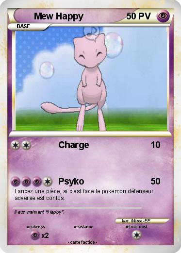Pokemon Mew Happy