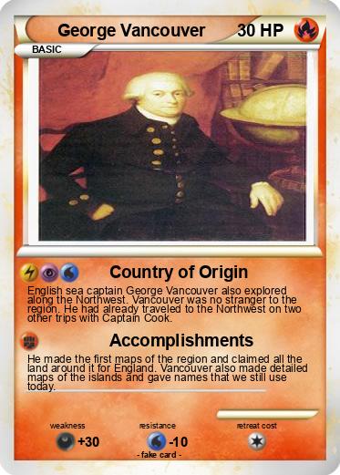 Pokemon George Vancouver