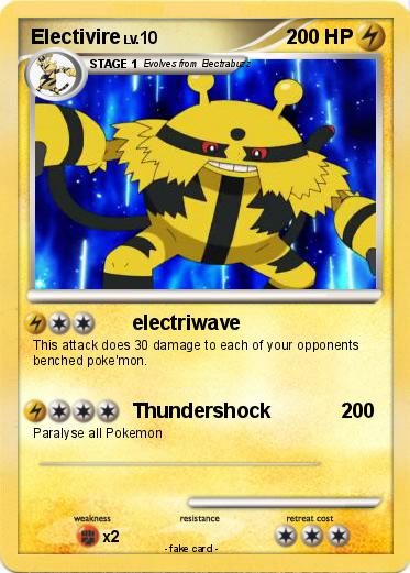 Pokemon Electivire