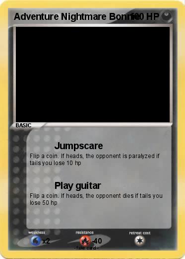 Pokemon Adventure Nightmare Bonnie