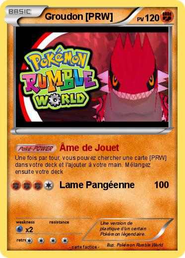 Pokemon Groudon [PRW]