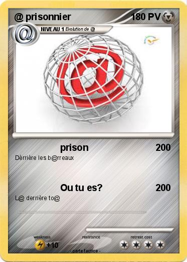 Pokemon @ prisonnier