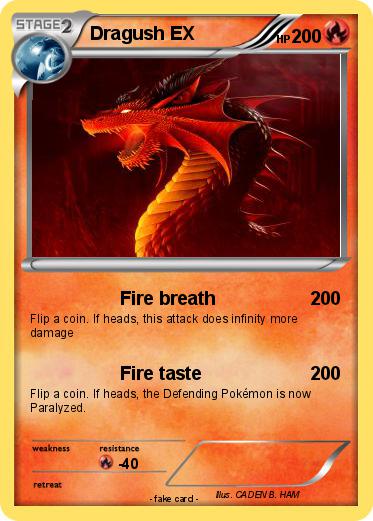 Pokemon Dragush EX