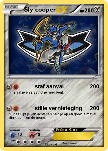 Pokemon Sly cooper