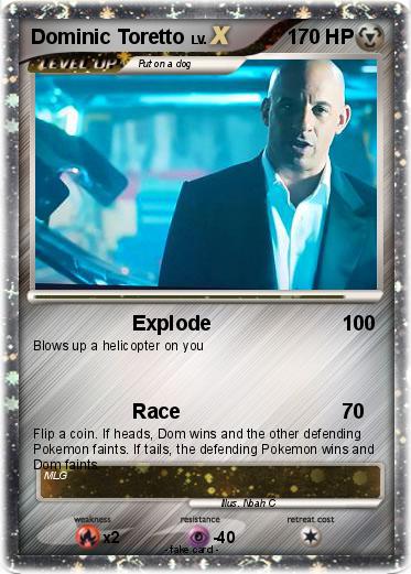 Pokemon Dominic Toretto