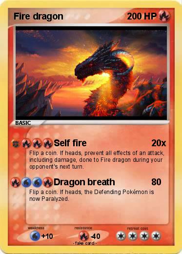 Pokemon Fire dragon