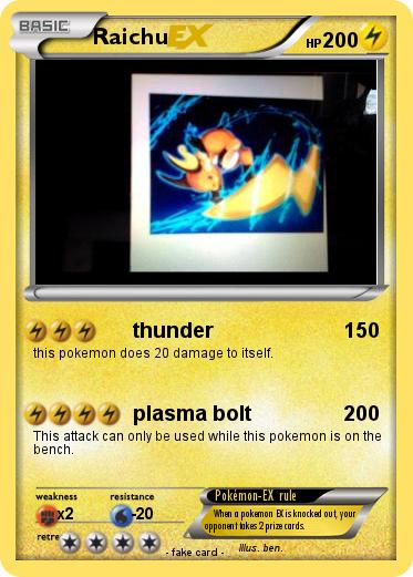 Pokemon Raichu