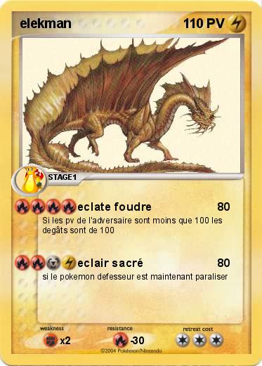 Pokemon elekman