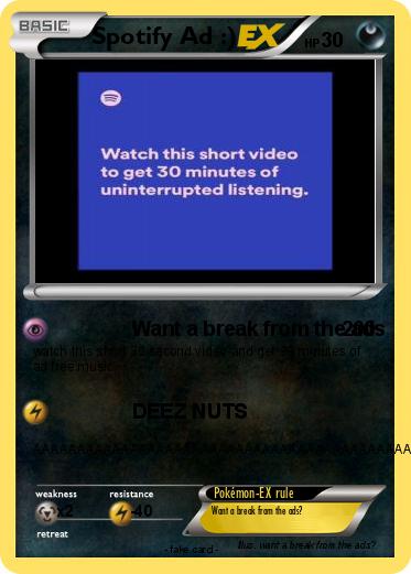 Pokemon Spotify Ad :)