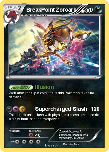 Pokemon BreakPoint Zoroark         0