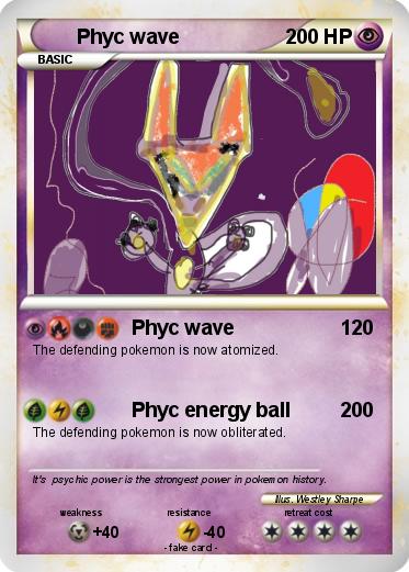 Pokemon Phyc wave