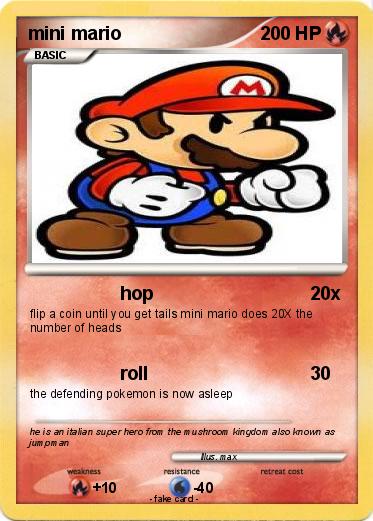 Pokemon mini mario