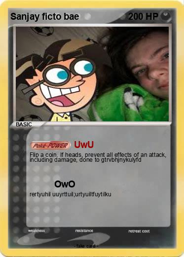 Pokemon Sanjay ficto bae