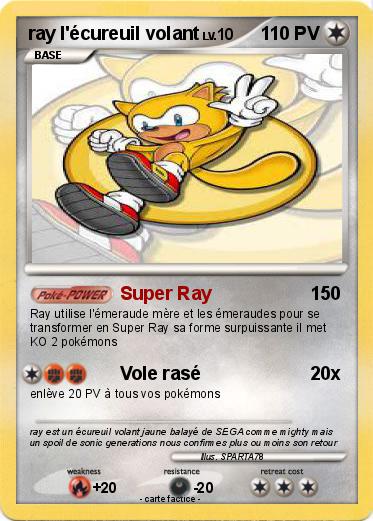 Pokemon ray l'écureuil volant