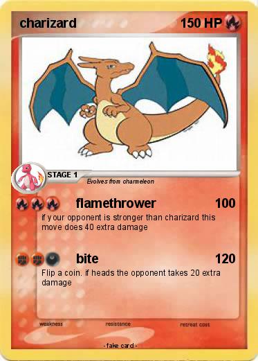 Pokemon charizard