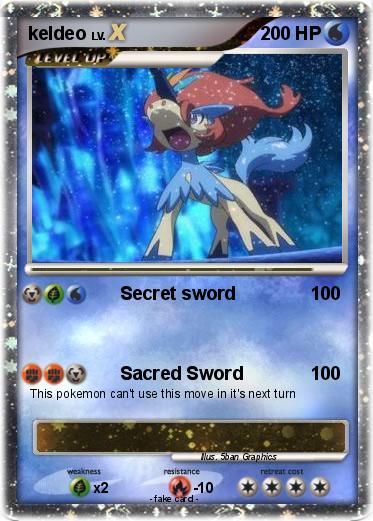 Pokemon keldeo