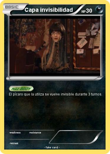 Pokemon Capa invisibilidad