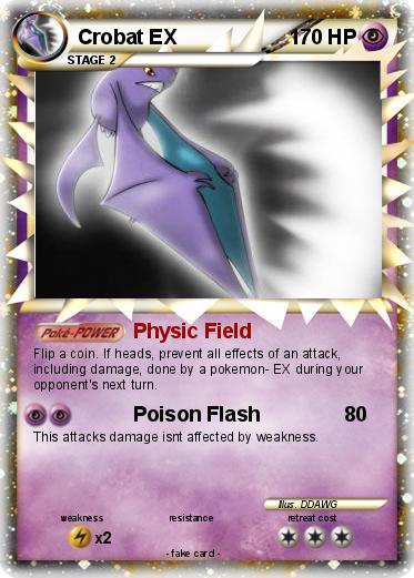 Pokemon Crobat EX