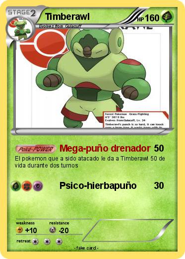 Pokemon Timberawl