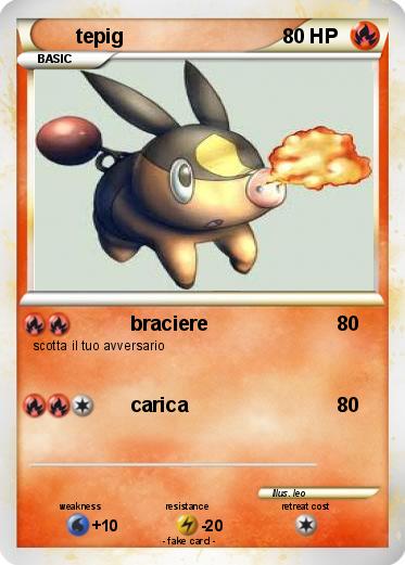 Pokemon tepig
