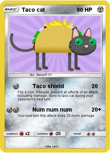Pokemon Taco cat