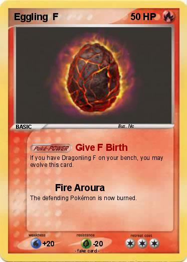 Pokemon Eggling  F
