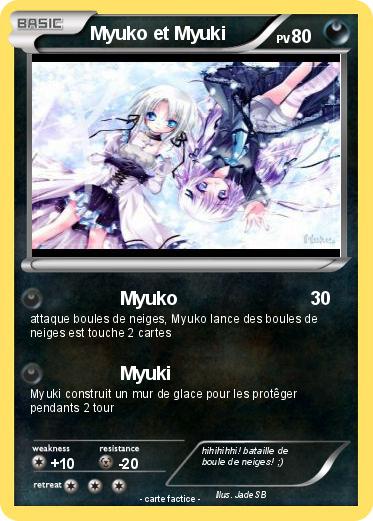 Pokemon Myuko et Myuki