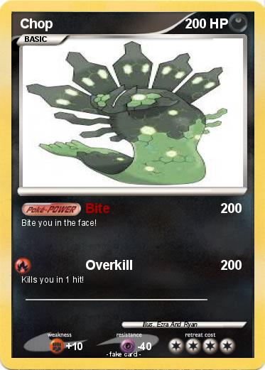 Pokemon Chop