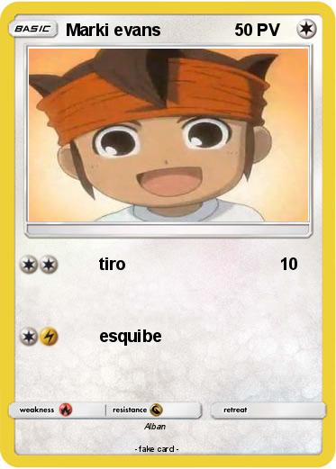 Pokemon Marki evans