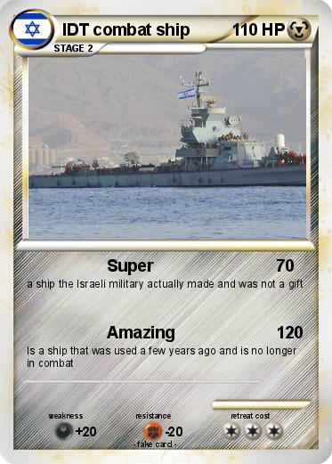 Pokemon IDT combat ship