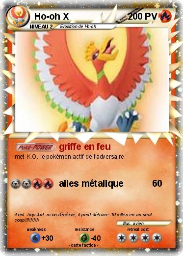 Pokemon Ho-oh X