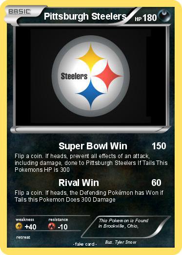 Pokemon Pittsburgh Steelers