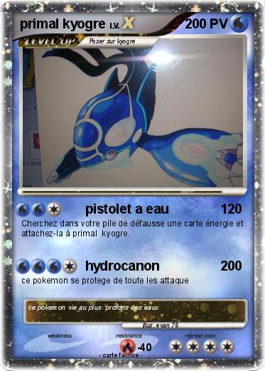 Pokemon primal kyogre