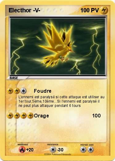 Pokemon Electhor -V-