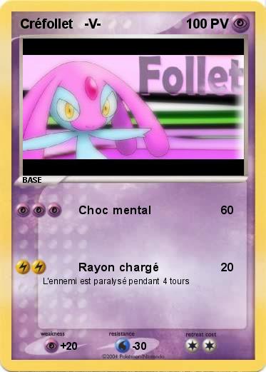 Pokemon Créfollet   -V-