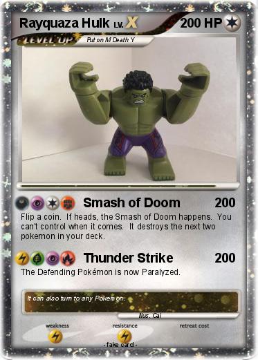 Pokemon Rayquaza Hulk