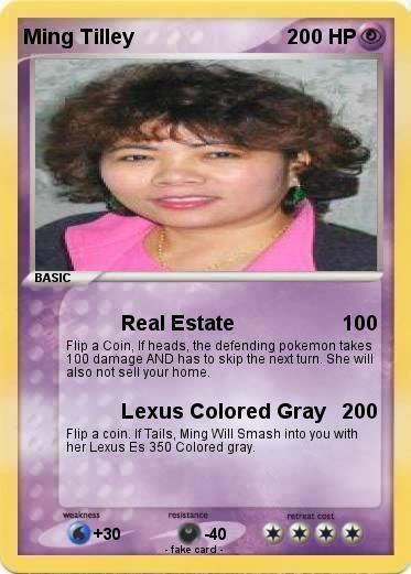 Pokemon Ming Tilley