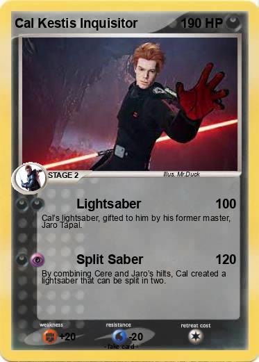 Pokemon Cal Kestis Inquisitor